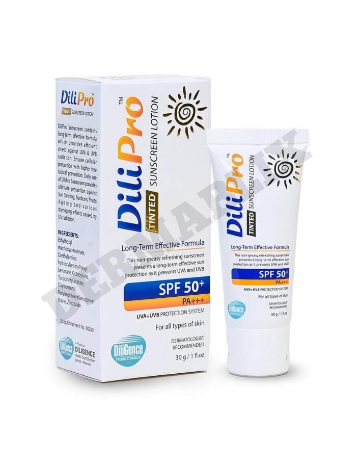 Dilipro Tinted SPF 50 Lotion