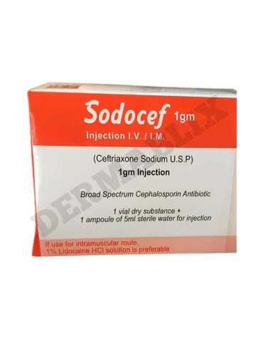 Sodocef 1g Inj