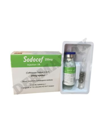 Sodocef 250mg Inj