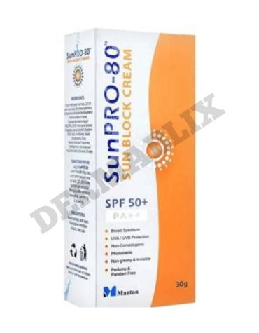 Sunpro 80 SPF 50 Cream
