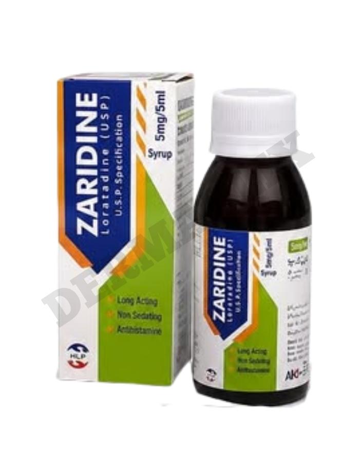Zaridine 5mg/5ml Syp